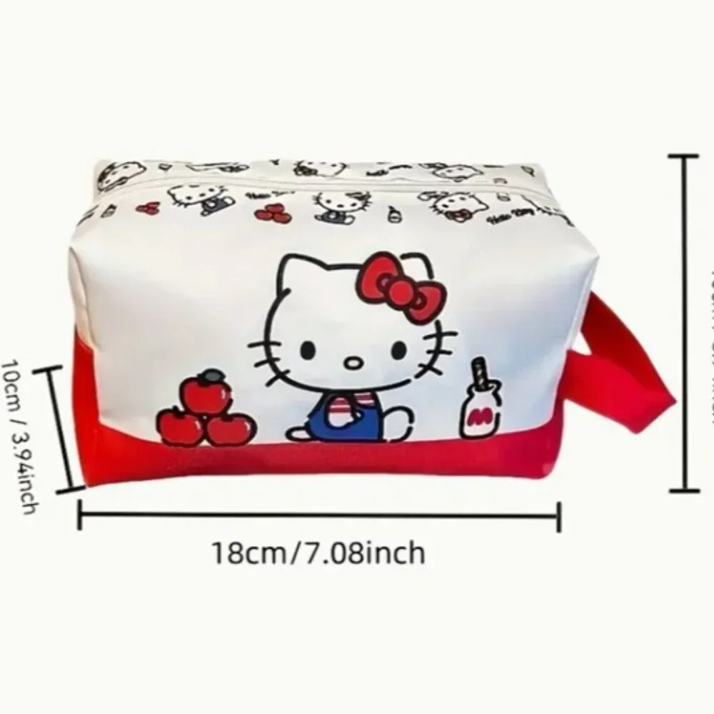 HELLO KITTY Red‎ & White Cosmetic Bag (BRAND-NEW & SUPER CUTE!)